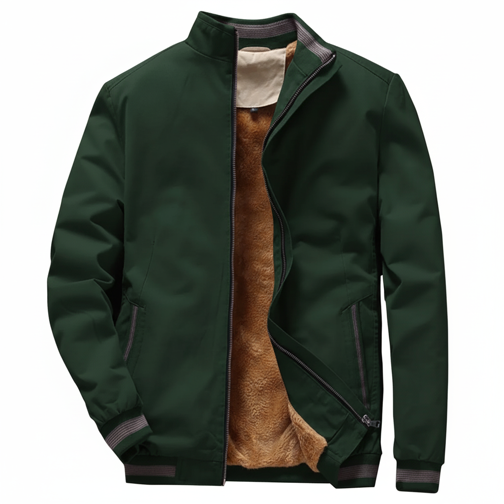 Signature Tunica Men's Fleece Thickened Aviator Jacket For Mens
