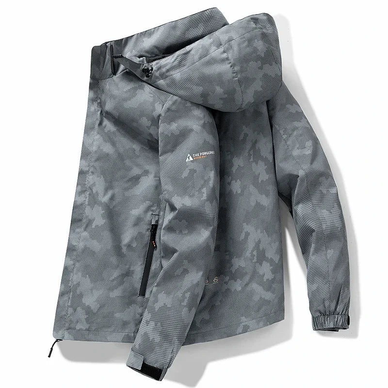Signature Tunica Men's Waterproof Fashion Loose Fit Camo Workwear Jacket