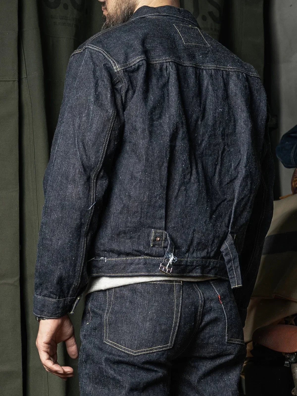 Signature Tunica Winter Men's Raw Selvedge Denim Jacket